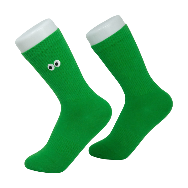 Eye socks grün