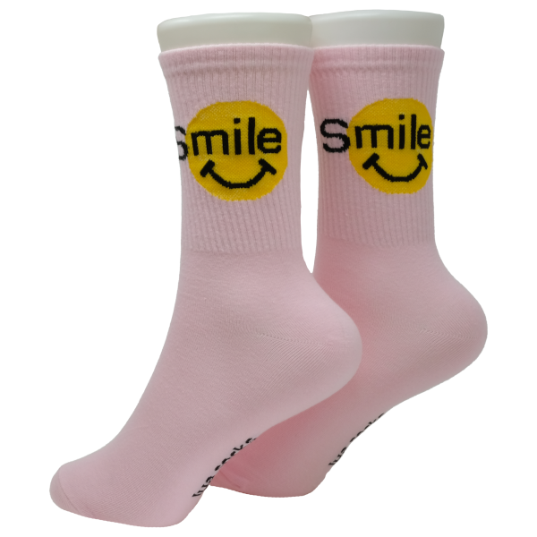 h - smile socks