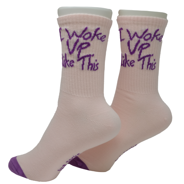 i woke up like this socks