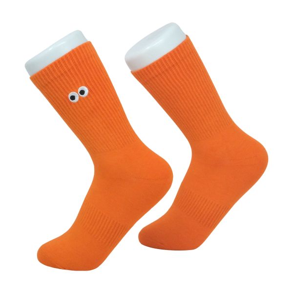 Eye socks orange